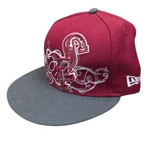 Chicago White Sox New Era 59FIFTY Fitted Cap Red 5950 Hat Size 7 1/2